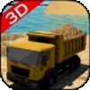 3D河沙运输卡车