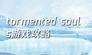 tormented souls游戏攻略