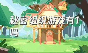 秘密组织游戏有1吗