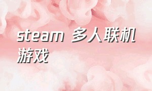 STEAM 多人联机游戏