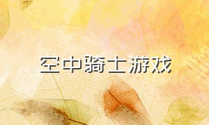 空中骑士游戏