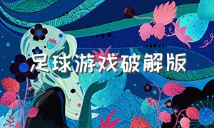 足球游戏破解版