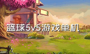 篮球5v5游戏单机