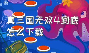 真三国无双4到底怎么下载（真三国无双4电脑在哪里下载）