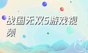 战国无双5游戏视频