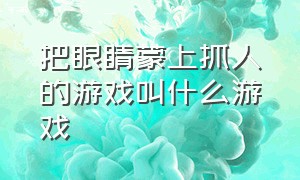 把眼睛蒙上抓人的游戏叫什么游戏