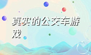 真实的公交车游戏