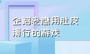 企鹅老鹰用肚皮滑行的游戏