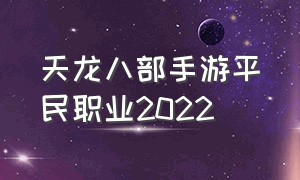 天龙八部手游平民职业2022（天龙八部手游平民首选职业）