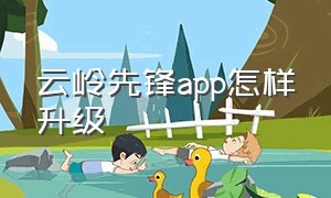 云岭先锋app怎样升级