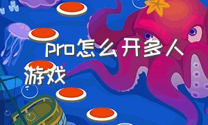 澪pro怎么开多人游戏