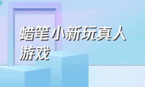 蜡笔小新玩真人游戏