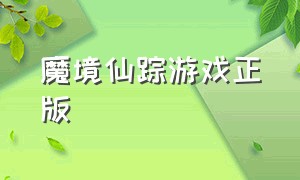 魔境仙踪游戏正版（魔境仙踪官方正版下载）