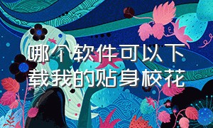 哪个软件可以下载我的贴身校花（我的贴身校花全集免费版）