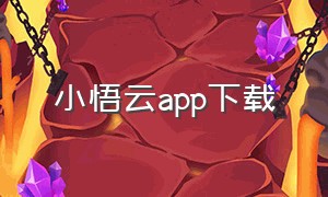 小悟云app下载