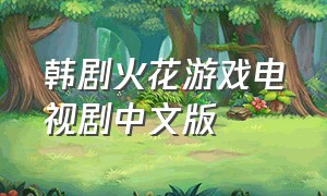 韩剧火花游戏电视剧中文版