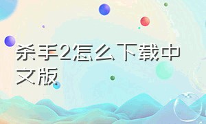 杀手2怎么下载中文版