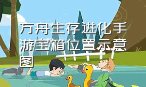 方舟生存进化手游宝箱位置示意图