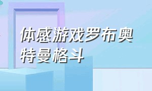 体感游戏罗布奥特曼格斗