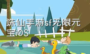 诛仙手游sf无限元宝iOS（诛仙手游公益服无限元宝）