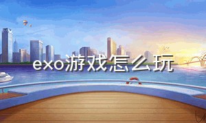 exo游戏怎么玩