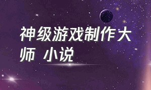 神级游戏制作大师 小说