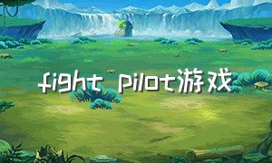 fight pilot游戏
