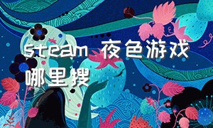 steam 夜色游戏哪里搜（steam游戏夜色约会怎么玩）