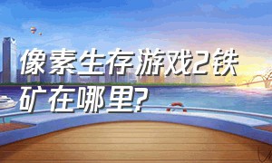 像素生存游戏2铁矿在哪里?