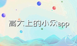 高大上的小众app