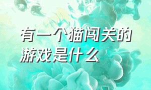 有一个猫闯关的游戏是什么