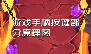 游戏手柄按键部分原理图（游戏手柄按键功能图解）