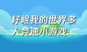 籽岷我的世界多人竞速小游戏