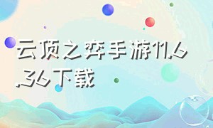 云顶之弈手游11.6.36下载（云顶之弈手游官网下载）