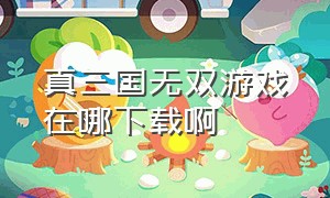 真三国无双游戏在哪下载啊