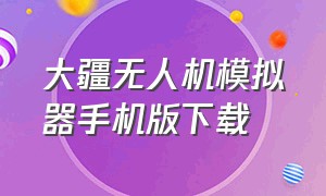 大疆无人机模拟器手机版下载