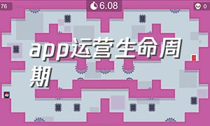 APP运营生命周期