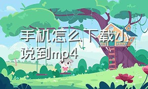 手机怎么下载小说到mp4