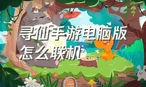 寻仙手游电脑版怎么联机（寻仙手游官网）