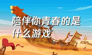 陪伴你青春的是什么游戏