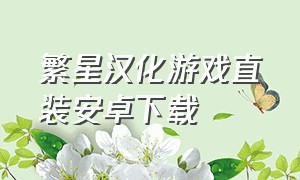 繁星汉化游戏直装安卓下载