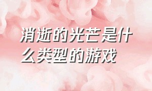 消逝的光芒是什么类型的游戏