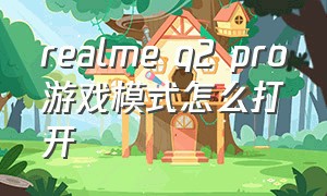 realme q2 pro游戏模式怎么打开（realme q2玩游戏）
