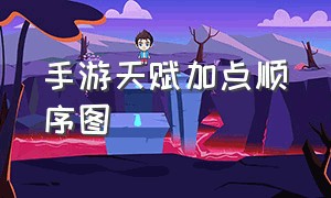 手游天赋加点顺序图