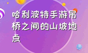 哈利波特手游吊桥之间的山坡地点