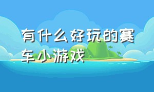 有什么好玩的赛车小游戏（有什么好玩的赛车小游戏手机版）