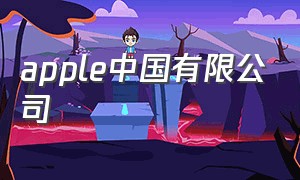 apple中国有限公司