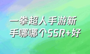 一拳超人手游新手哪哪个SSR+好（一拳超人手游平民建议养哪些ssr）