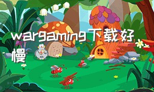 wargaming下载好慢（wargaming账号注册不正确）