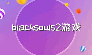 blacksouls2游戏（blacksouls2安卓游戏下载）